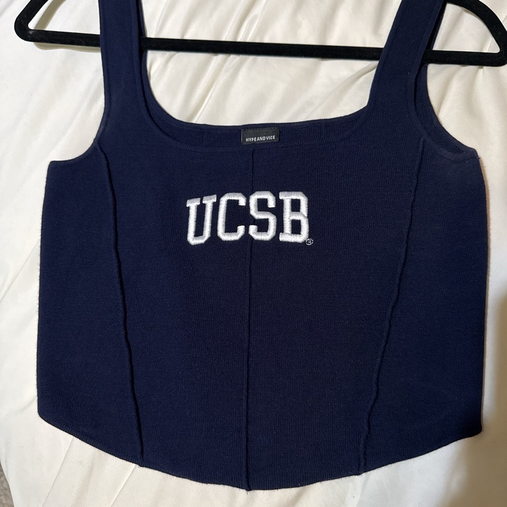 Hype and Vice UCSB Knit 🧶 Corset Top